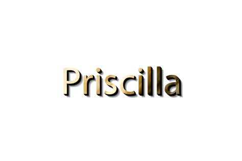 priscilla name personality.